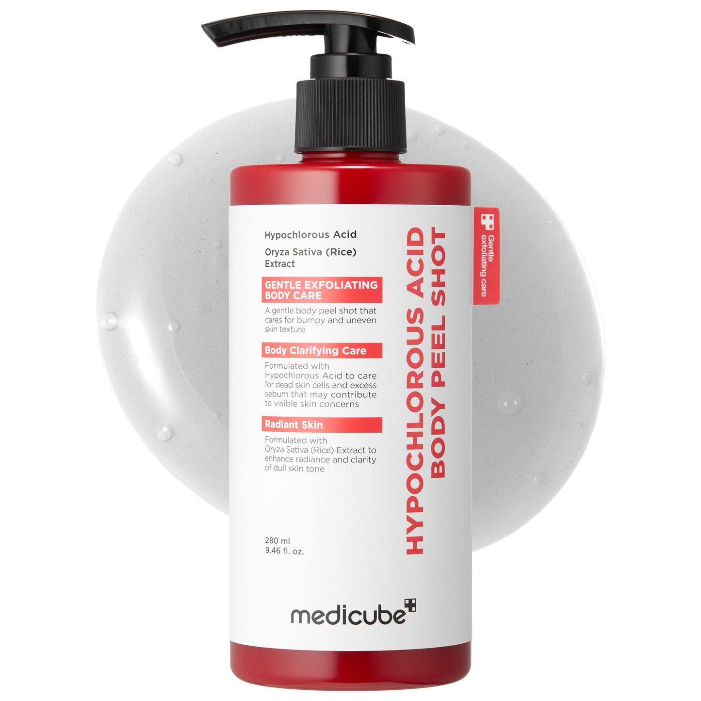 Hypochlorous Acid Gentle Exfoliating Rice Body Peel Shot