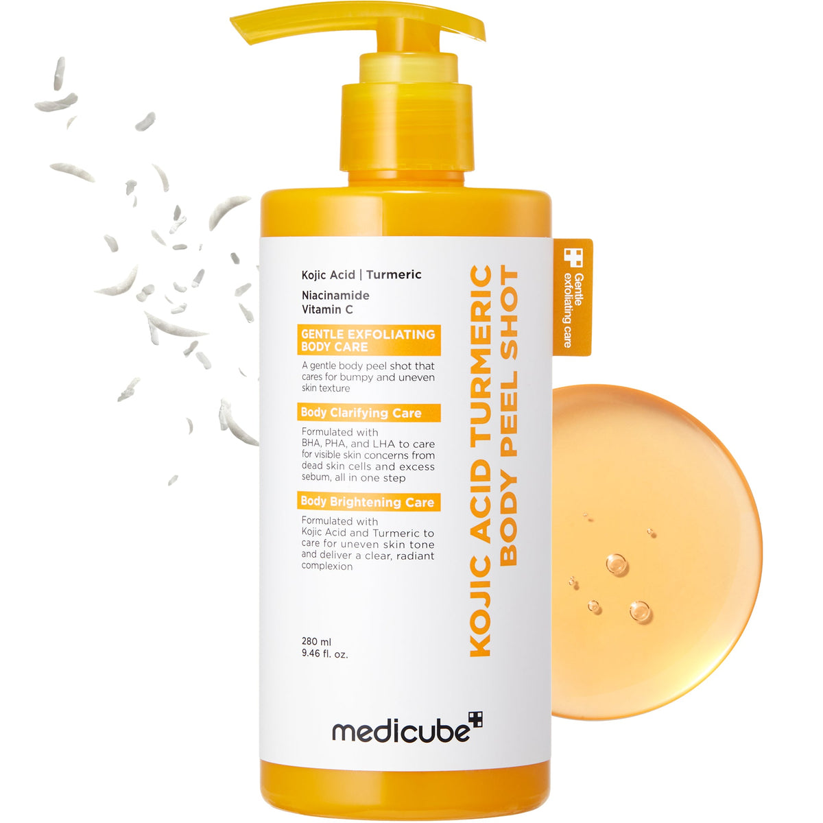 Kojic Acid and Turmeric Brightening Body Peel Treatment