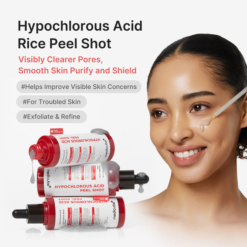Hypochlorous Acid Gentle Exfoliating Rice Peel Treatment