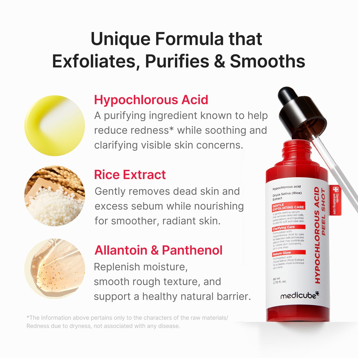 Hypochlorous Acid Gentle Exfoliating Rice Peel Treatment