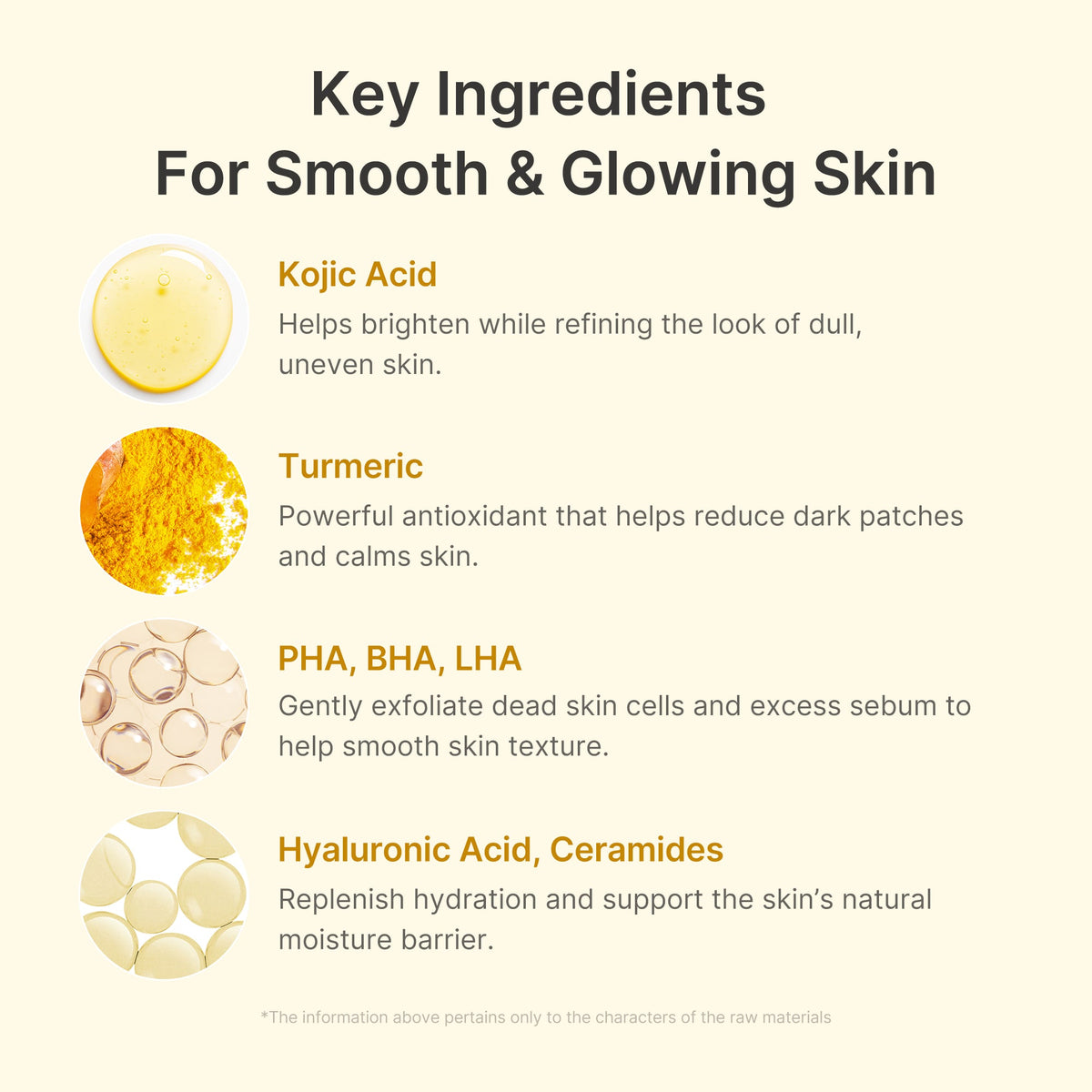 Kojic Acid and Turmeric Brightening Body Peel Treatment