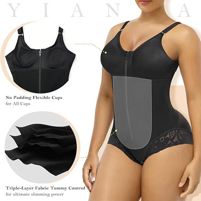 Womens One-Piece Shapewear Tummy Control Butt Lift