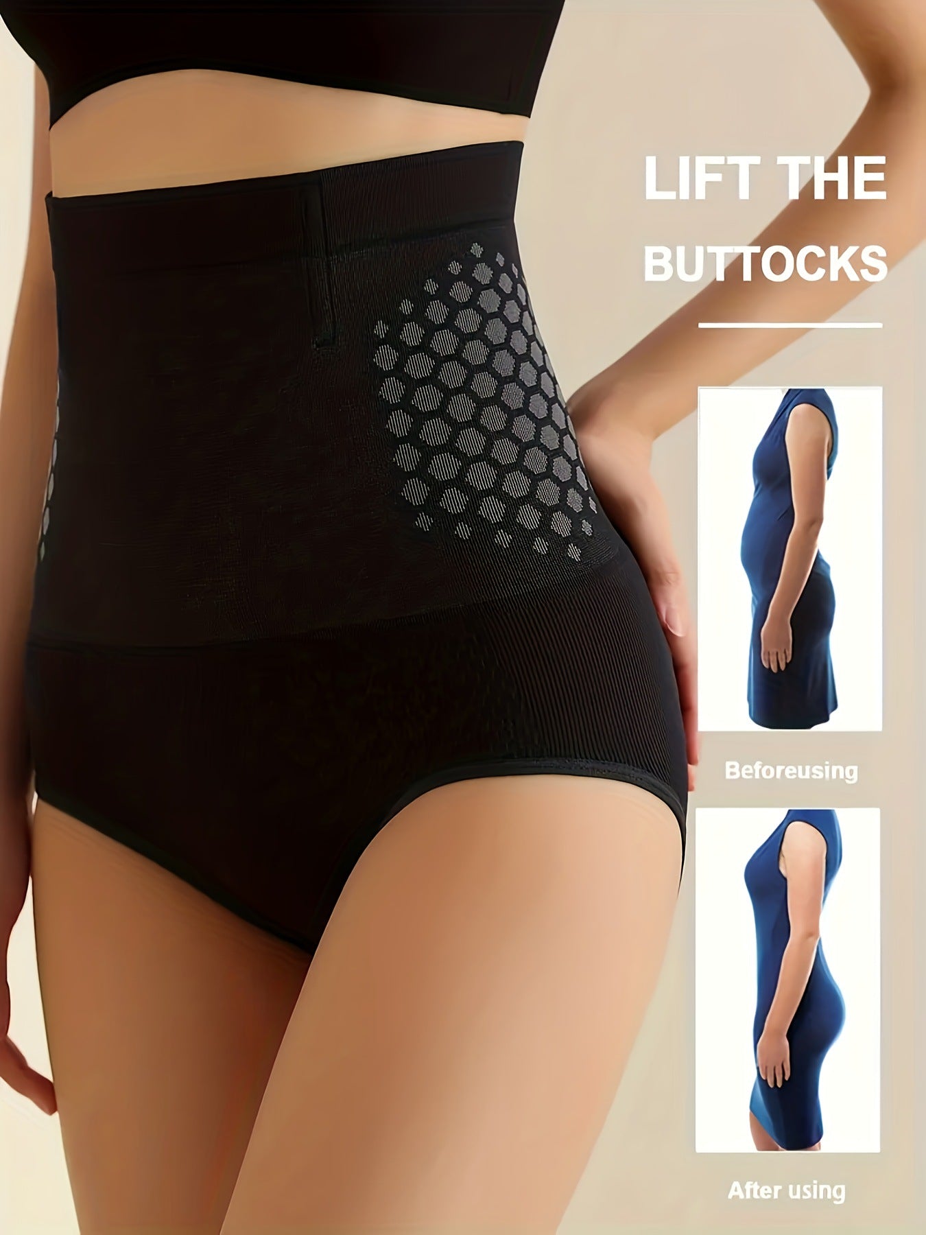 Seamless High Waist Shapewear Panty