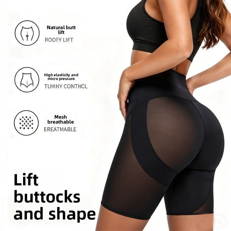 Mesh Light Compression Tummy & Butt Lifting Shapewear Shorts