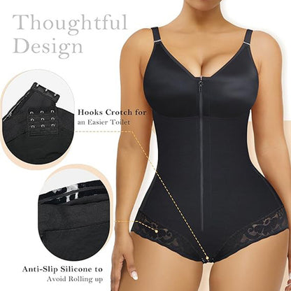 Womens One-Piece Shapewear Tummy Control Butt Lift