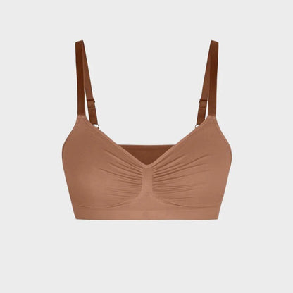Wireless Push-Up Sports Bra