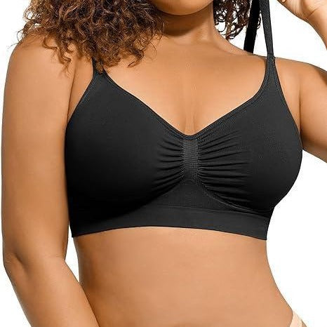 Wireless Push-Up Sports Bra