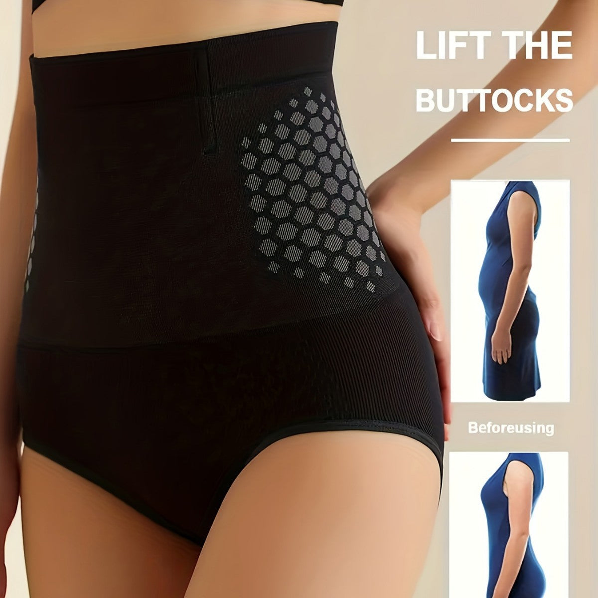 Seamless High Waist Shapewear Panty