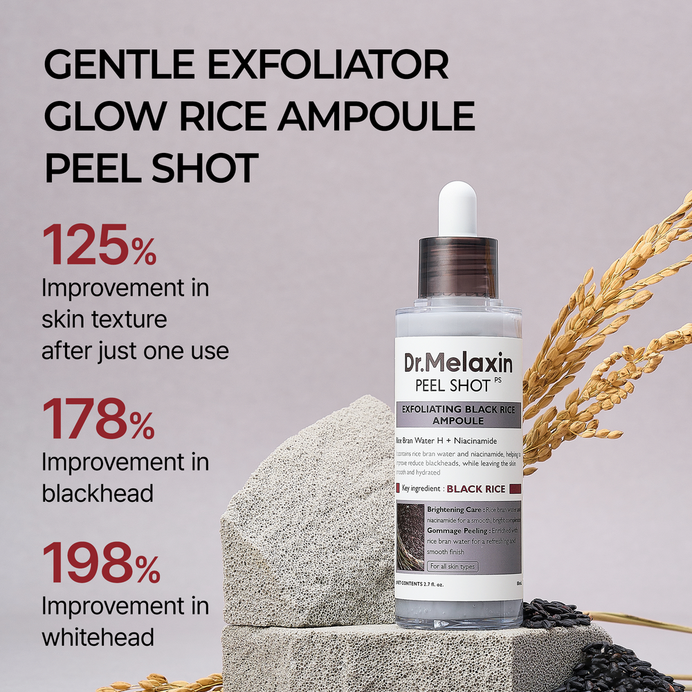 Haruharu Wonder Black Rice Hyaluronic Botanical Peel Shot Glow Ampoule