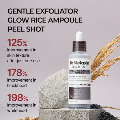 Haruharu Wonder Black Rice Hyaluronic Botanical Peel Shot Glow Ampoule