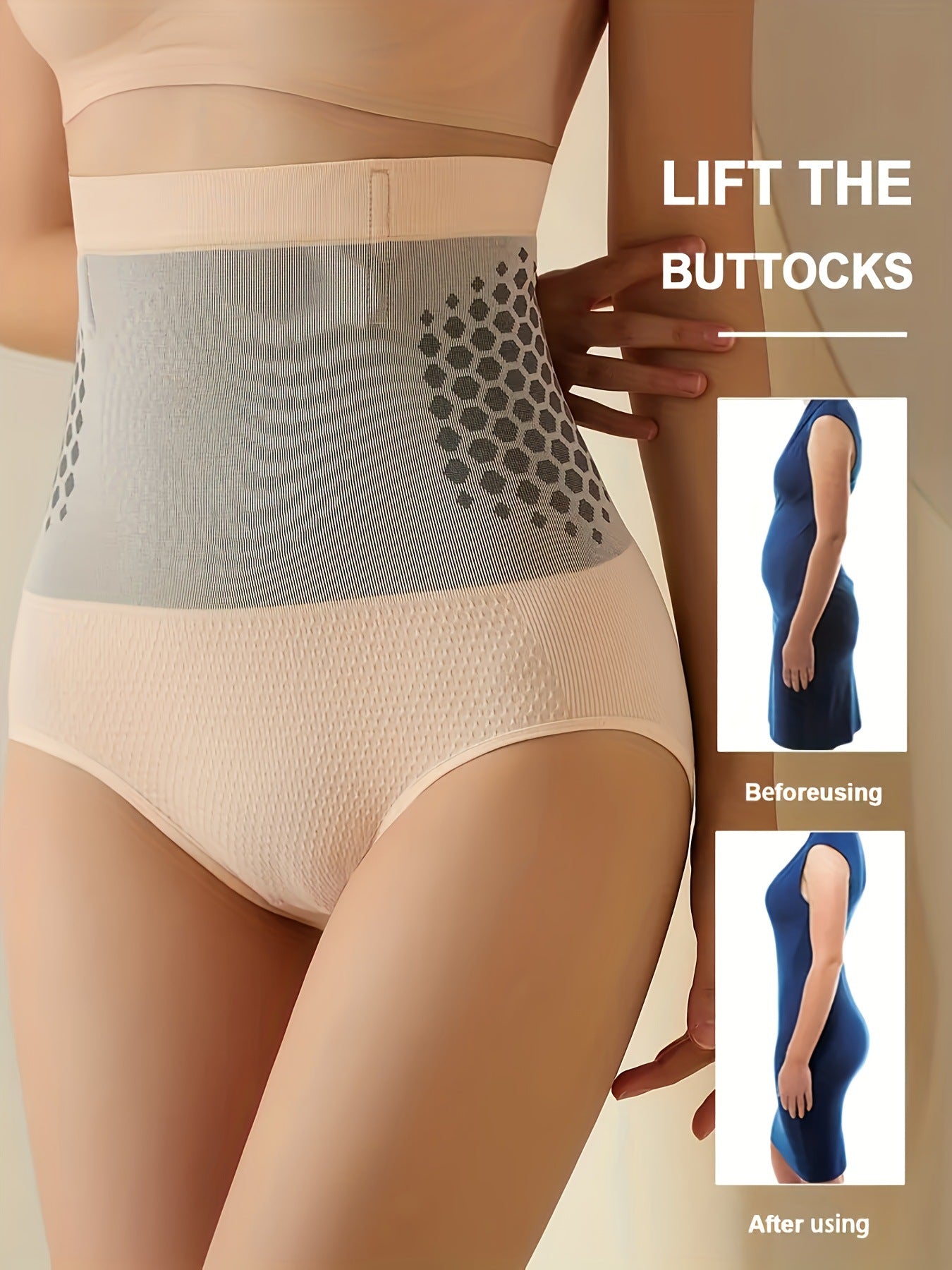 Seamless High Waist Shapewear Panty