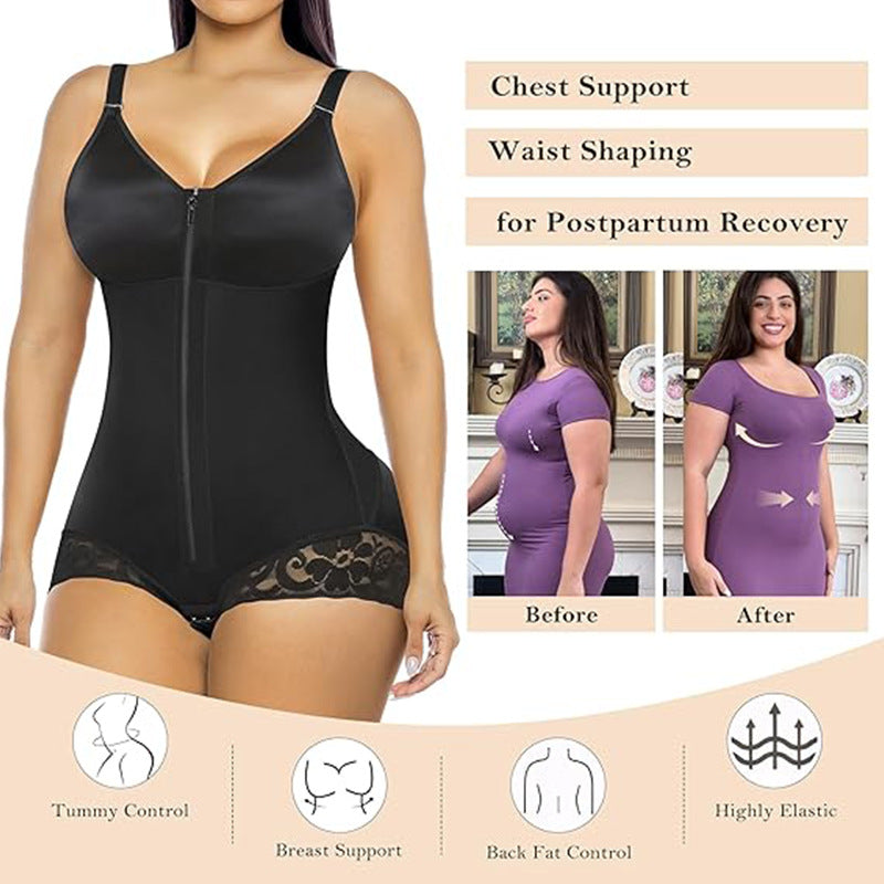 Womens One-Piece Shapewear Tummy Control Butt Lift