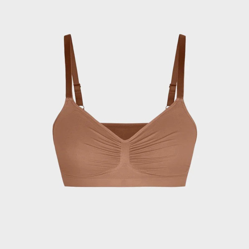 Wireless Push-Up Sports Bra