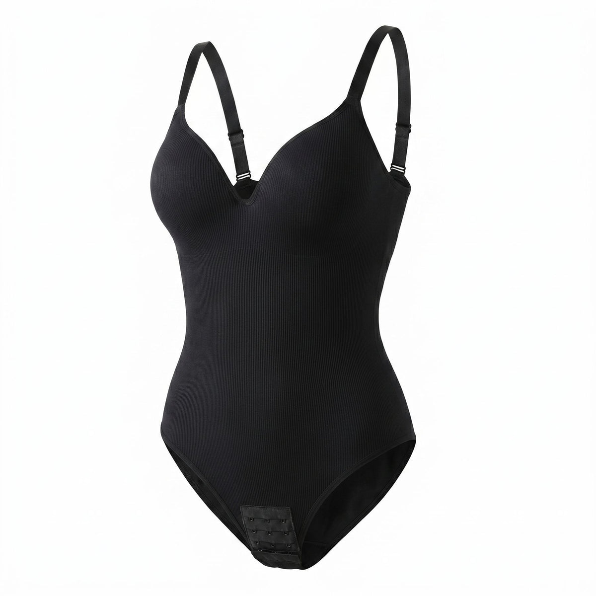 Braless V-Neck Tank Top Waist Cincher and Shapewear with Backless Design